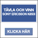 Vinn Sony Ericsson K850i mobiltelefon