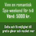 Vinn en spa-weekend för 5000 kr