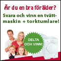 Vinn tvättmaskin och en torktumlare