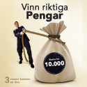 Vinn kontanter på 3 minuter
