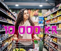 Vinn 10 000 kr presentkort till valfri matbutik